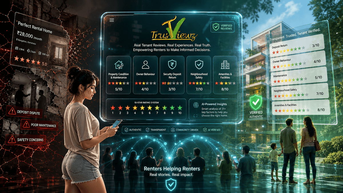 TrustViewz platform screenshot showing the review management dashboard